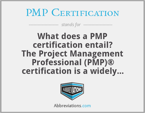 PMP Certification - What does a PMP certification entail?
The Project Management Professional (PMP)® certification is a widely accepted project management credential that evaluates a candidate's capacity to oversee a professional project's people, processes, and business priorities. According to the Project Management Institute (PMI), which oversees the certification, there are over 10 lakh PMP holders worldwide [1]. It is useful to project managers in almost every area, including business, information technology (IT), construction, and health.

You must have the necessary experience and pass a certification exam in order to obtain the certification.
These are some essential details regarding the certification:
criteria for PMP certification
You must verify your education and project management experience in order to sit for the exam. They are listed below:
35 hours of project management training, or coursework that was primarily focused on project management learning objectives. A Certified Ass